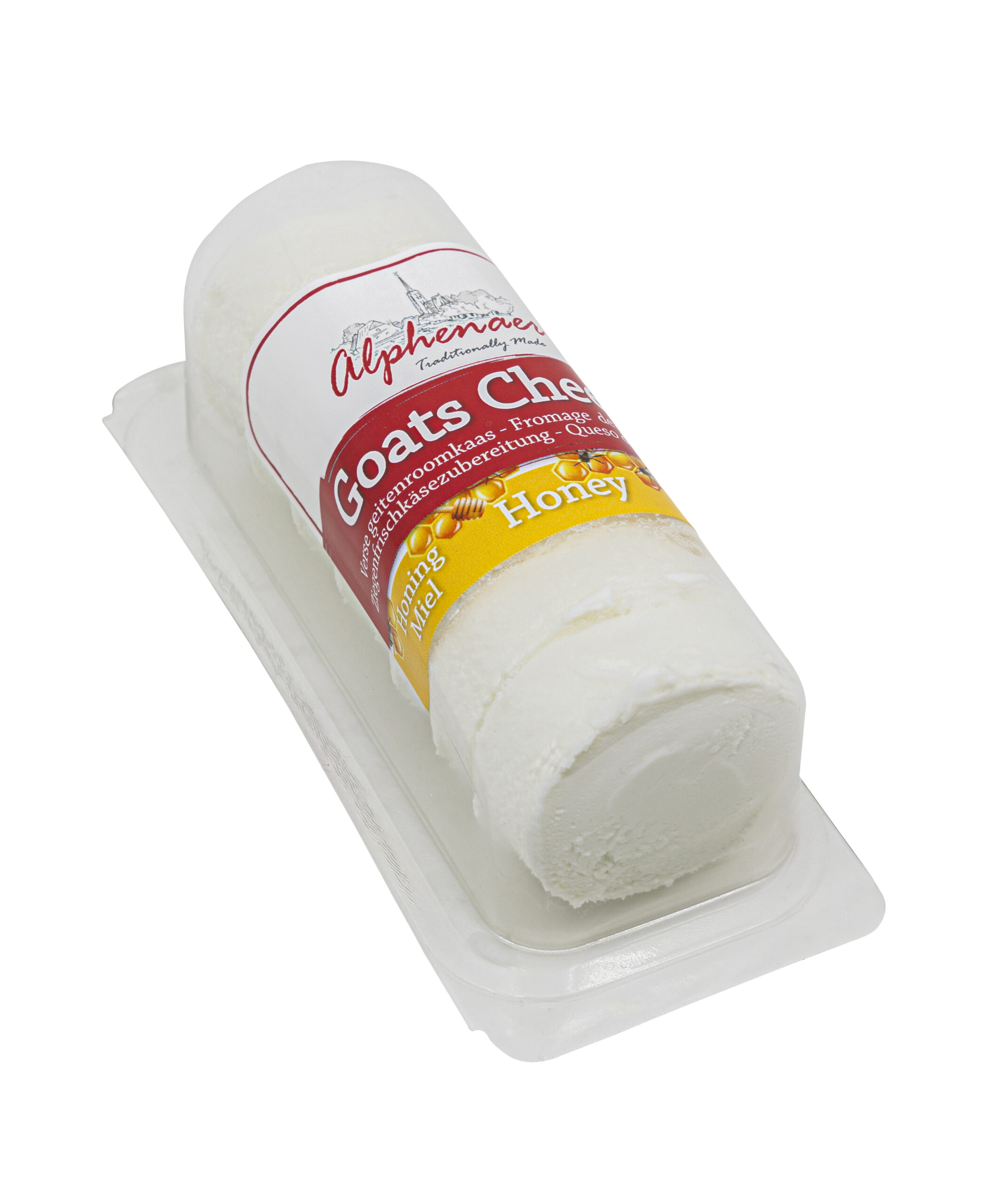 Alphenaer Goat Cheese Sliced Log – Honey – 125 G
