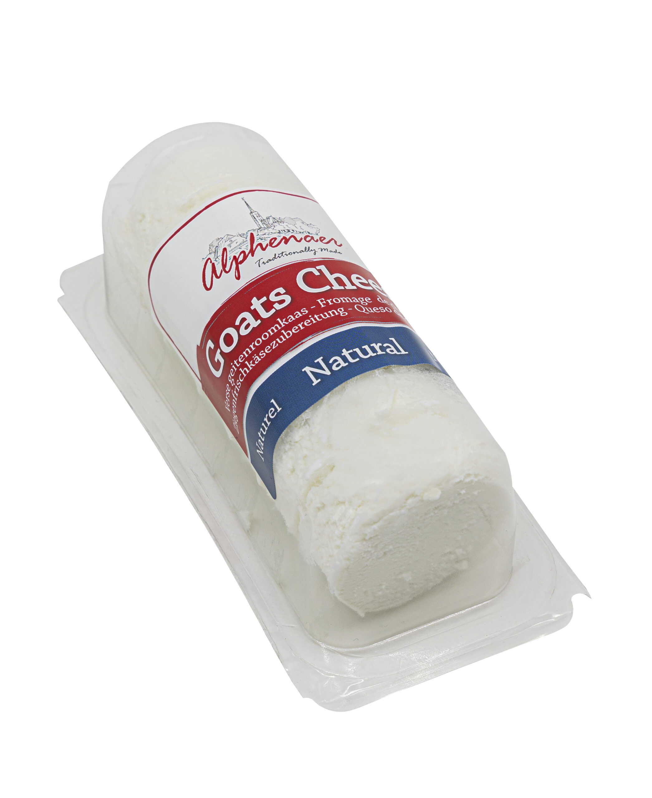 Alphenaer Goat Cheese Sliced Log – Natural – 125 G